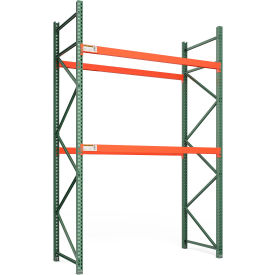 Global Industrial™ Bolted Teardrop Pallet Rack Starter 96""W x 42""D x 144""H 5030 lbs Shelf Cap