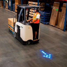 Global Industrial™ Forklift Blue Arrow Light with Flash