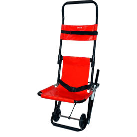 EZ LITE Tracked Evacuation Chair Mid-Level Stair Chair for Controlled One-Operator Emergency Descent