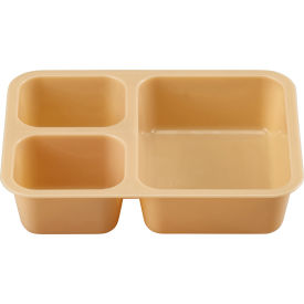 Cambro 853FCW133 - Tray 3 Compartment Beige