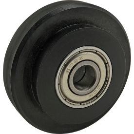 45 Series Roller Wheel with Ball Bearing Hub, 48 mm Dia. view 2