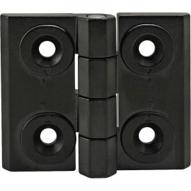 15 & 40 Series 4 Hole - Adjustable Hinge: Horizontal view 2