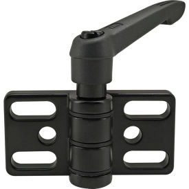 15 & 40 Series 4 Hole - Slotted Locking Zinc Hinge view 2