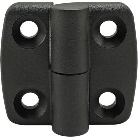 10, 25 Series Plastic Combi Hinge 25 x 25, With Slot 6, Left, Detachable view 2