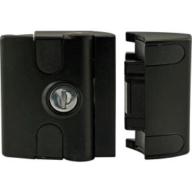 15, 30, 40, 45 Series Slam Latch, Without Key, Die-Cast Zinc, Black view 2