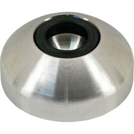 Fractional Metric Series Base For Swivel Feet, D45 w/ Anti-Slip Plate, Stainless Steel view 2