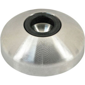 Fractional Metric Series Base For Swivel Feet, D50 w/ Anti-Slip Plate, Stainless Steel view 2
