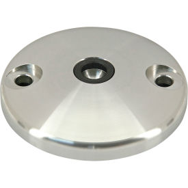 Fractional Metric Series Base For Swivel Feet, D100 w/ Anti-Slip Plate, 9mm view 2