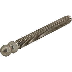 Fractional Swivel Foot Threaded Stem: 1/2-13 X 4.000", Stainless Steel view 2