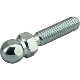 Fractional Swivel Foot Threaded Stem: 3/8-16 X 1.500", Zinc view 2