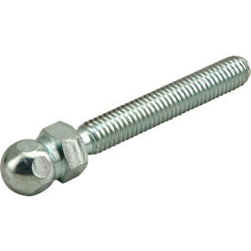 Fractional Swivel Foot Threaded Stem: 3/8-16 X 2.500", Zinc view 2