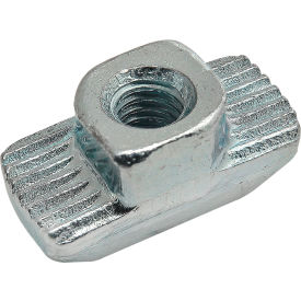 15 & 40 Series M4 Hammer Nut, Boss Height 3.0mm, Slot 8, Zinc Plate, Clear view 2