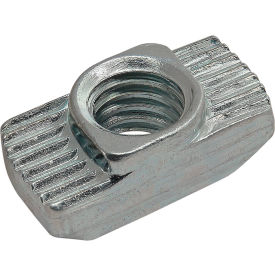 30 Series M6 Hammer Nut Boss Height 1.5mm Slot 8 Zinc Plate Bright view 2