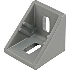 30 Series Connection Angle 28 x 28 x 28 Die Cast without Slot, Alu Color view 2