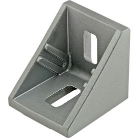 30 Series Connection Angle 28 x 28 x 28 Die Cast with Slot 8, Alu Color view 2
