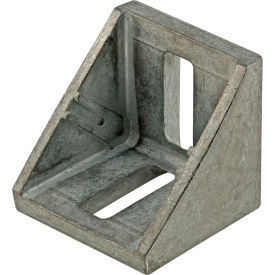 45 Series 2 Hole 39mm Slotted Inside Corner Bracket with Dual Support view 2