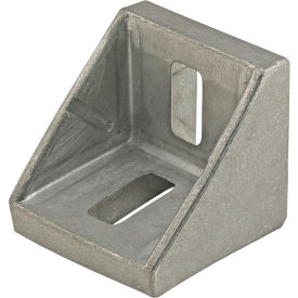 45 Series 2 Hole 42mm Slotted Inside Corner Bracket with Dual Support view 2
