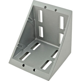 40 Series Connection Angle 80, Die Cast, Slot 8 Aluminum view 2
