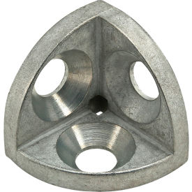30 Series 3-Way Connection Angle, Die Cast, Profile 30, 8 Slot view 2