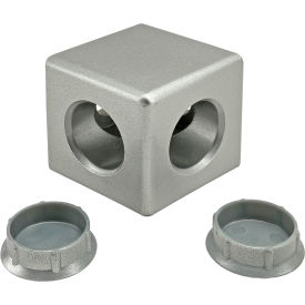 45 Series 2 Way - Light Squared Corner Connector view 2
