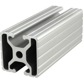 80/20 Inc 1504-120 80/20® 15 Series 1-1/2" x 1-1/2" Lite Opposite Bi T-Slotted Extrusion Profile, 120"L Stock Bar image.