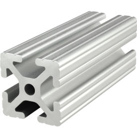 80/20 Inc 1515-120 80/20® 15 Series 1-1/2" x 1-1/2" Four T-Slotted Extrusion Profile, 120"L Stock Bar image.