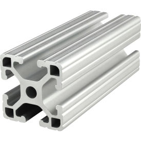 80/20 Inc 1515-LITE-120 80/20® 15 Series 1-1/2" x 1-1/2" Lite Four T-Slotted Extrusion Profile, 120"L Stock Bar image.