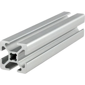 80/20 Inc 20-2020-3M 80/20® 20 Series 13/16" x 13/16" Four T-Slotted Extrusion Profile, 118-1/8"L Stock Bar image.