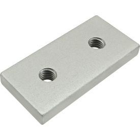 20 Series Wide Backing Plate, 40mm, Aluminum, Clear view 2