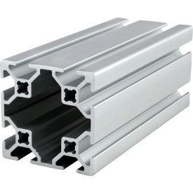 80/20 Inc 20-4040-3M 80/20® 20 Series 1-9/16" x 1-9/16" Eight T-Slotted Extrusion Profile, 118-1/8"L Stock Bar image.