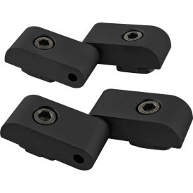 15 Series Left Hand Lift-off Hinge Assembly, Black Anodize view 2