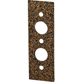 15 Series 1.5" x 4.5" Gasket for Pressure Manifold Plate, Zinc Finish, Brown view 2