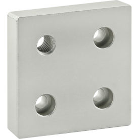 15 Series 3" x 3" Base Plate With 1/2-13 Tap In Corner view 2