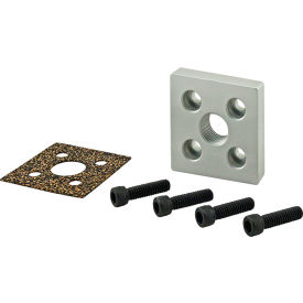 10 Series 2" X 2" End Mount Pressure Manifold Plate With 3/8" NPT view 2