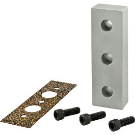 15 Series 1.5" X 4.5" End Mount Pressure Manifold Plate - Blank view 2
