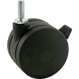 3" Furniture Style Caster W/Brake view 2