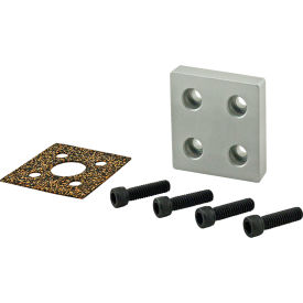 10 Series 2" X 2" End Mount Pressure Manifold Plate, Blank view 2