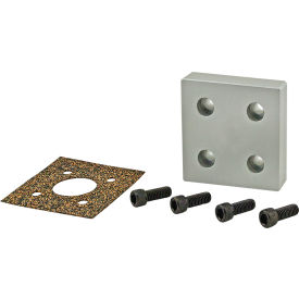 15 Series 3" X 3" End Mount Pressure Manifold Plate, Blank view 2