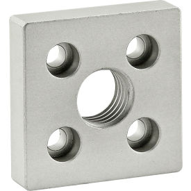 10 Series 2" X 2" Base Plate w/ 1/2-13 Tap In Center view 2