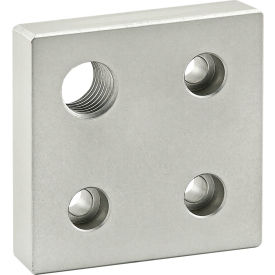 15 Series 3" X 3" Base Plate W/ 3/4-10 Tap In Corner view 2