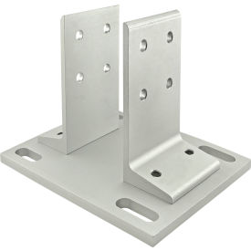 15 Series Floor Mount Base Plate For 3030, Clear view 2