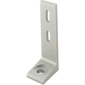 15 Series Ready Tube 1-1/2" Slotted Economy Floor Mount Base Plate, Clear view 2