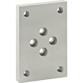 10 Series Flange Mount Caster Base Plate, Clear view 2