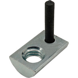 25 Series Roll In T-Nut with Flex Handle, M6 X 1.0, Bright view 2