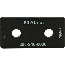 25 Series 2025 Matte Finish End Cap with Push-In Fastener view 2