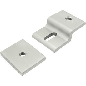 25 Series Single Arm Narrow Mesh Retainer with Narrow Backing Plate, Black view 2