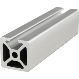 80/20 Inc 25-2501-6.05M 80/20® 25 Series 1" x 1" Mono T-Slotted Extrusion Profile, 238-3/16"L Stock Bar image.