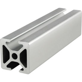 80/20 Inc 25-2504-3M 80/20® 25 Series 1" x 1" Opposite Bi T-Slotted Extrusion Profile, 118-1/8"L Stock Bar image.