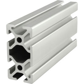 80/20 Inc 25-2550-3M 80/20® 25 Series 1" x 1-15/16" Six T-Slotted Extrusion Profile, 118-1/8"L Stock Bar image.