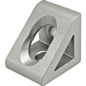 25 Series 2 Hole Gusseted Inside Corner Bracket view 2